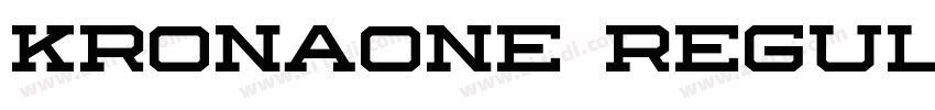 kronaone regular OPP字体转换 kronaone regular OPP字体转换